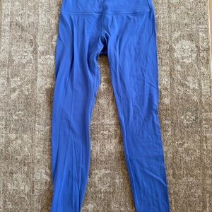 lululemon Super High Rise Align Royal Blue Leggings size 8